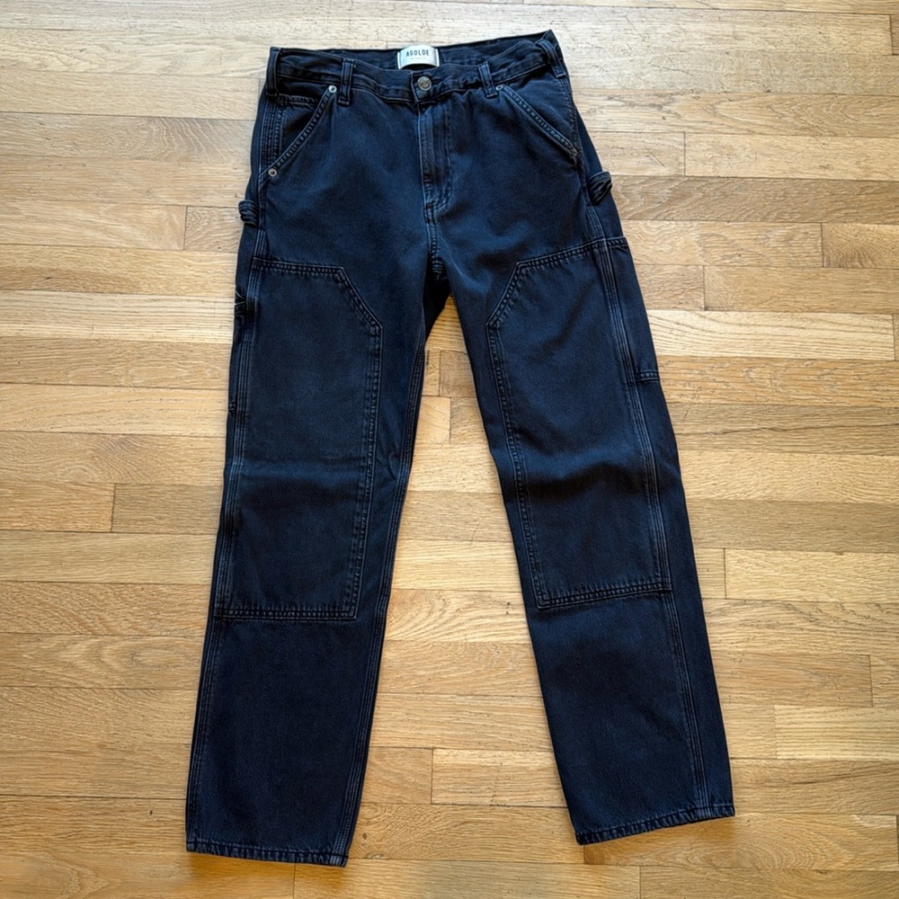 AGOLDE Rami Black Denim Jeans Size 26